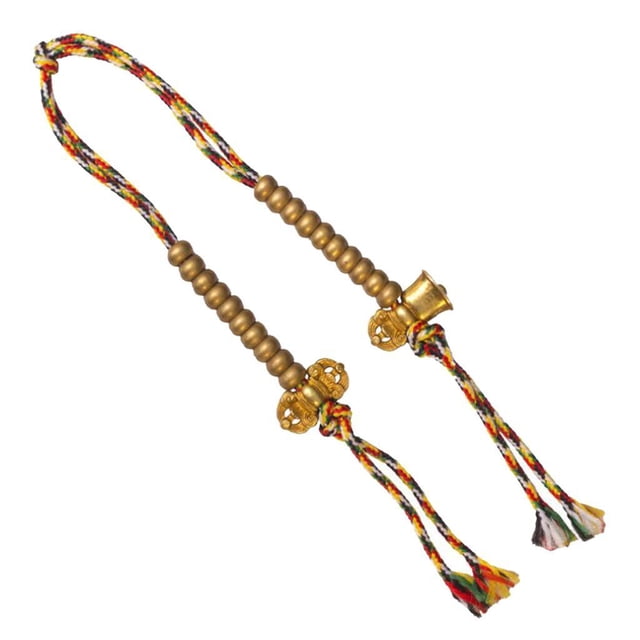 Sonducket Mini contador de budismo tibetano de mano con campana de cuentas de Buda Ropa, zapatos y accesorios Miscelánea Tipo 1 16 cm
