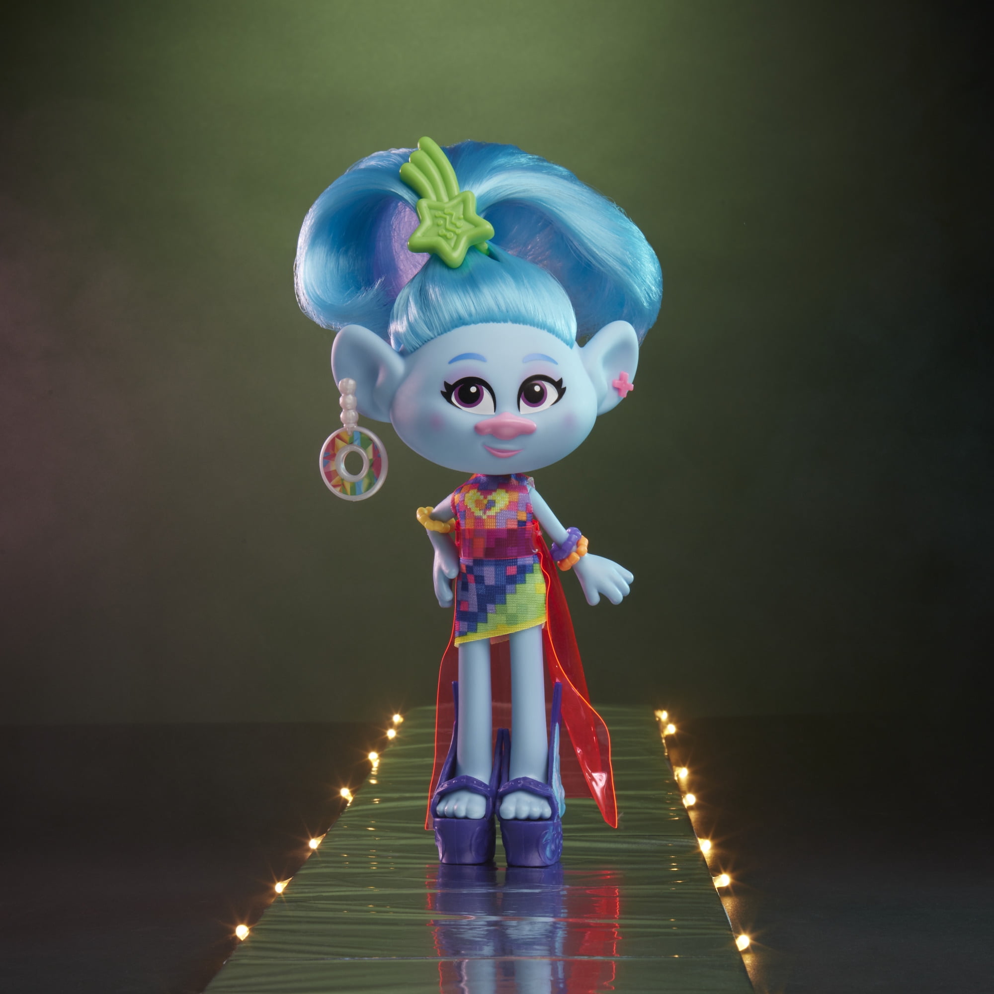 DreamWorks Trolls World Tour Glam Poppy Deluxe Fashion Doll
