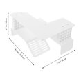 thumbnail image 4 of Turtle Basking Platform Tortoise Resting Terrace Plastic Reptile Habitat, 4 of 9
