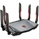 thumbnail image 5 of Router Gamer Inalambrico MSI RADIX AXE6600 WIFI 6E TRI-BAND 6600Mbps 802.11ax negro, 5 of 5