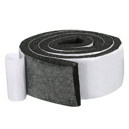 

Uxcell Foam Insulation Tape Self Adhesive 3.28 Feet 1.77 x 0.39 Weather Stripping Door Seal Strip for Doors and Window