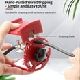 thumbnail image 2 of GUYUTING 24 AWG To 0 AWG Copper Wire Stripper Machine No Conductor Damage For Electrical Wire Insulation Removal Tool, 2 of 10