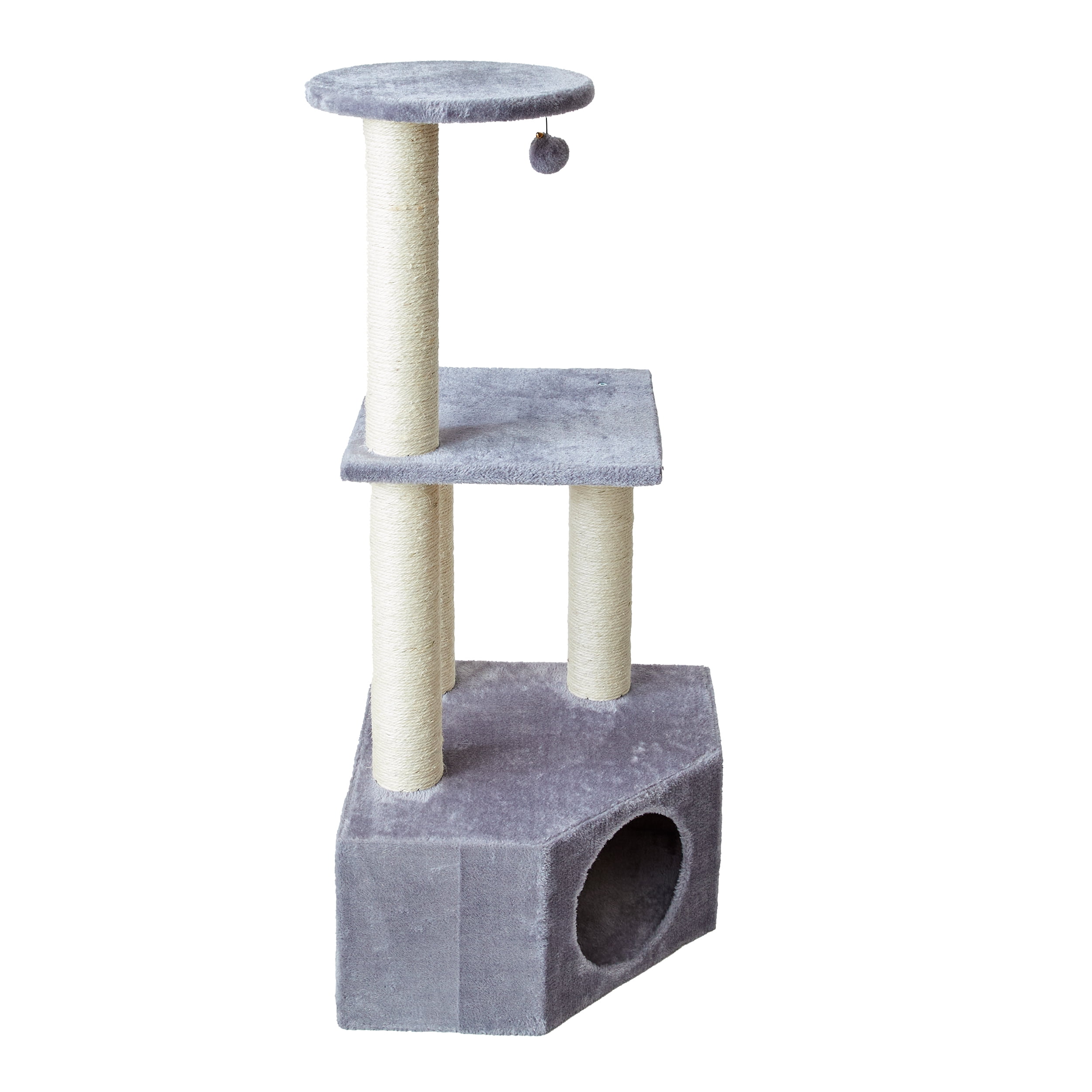 Two by Two Wisteria Multilevel Cat Tower and Scratch Pad