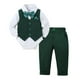 thumbnail image 1 of Disfraz de bautizo para niños pequeños DISAUR de 12 a 18 meses, color verde, 1 of 4