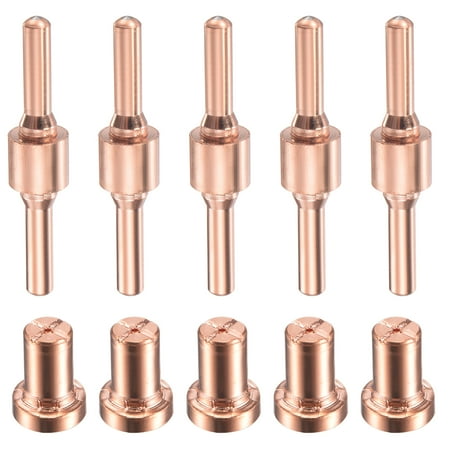 

Uxcell Plasma Cutter Torch Consumables Accessory Set for Plasma Air Cutting Machine PT-31 LGK-40 CUT-40 10 Pack