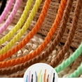 thumbnail image 3 of 1 Pair Thick Rope Shoe Laces Strings, 7mm Round Cotton Thick Braided Shoelaces Replacement Laces for Sneakers - 47 inch / 120CM, 3 of 3