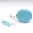 thumbnail image 2 of Light Blue Retractable Body Leather Sewing Tape Measure, Small Sewing Tape Measure for Tailors and Designers 1 Pieces 60 Inches / 1.5 Meter Wide, 2 of 5