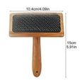 thumbnail image 4 of 2pcs Wool Carders, Wool Carding Comb, Hand Carders for Wool, Comb Bamboo Air Cushion Fur Rugs, 4 of 5