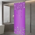 thumbnail image 3 of Modern Purple Window Privacy Film, Abstract Diamond Luxury Gradient Static Cling UV Sun Blocking Heat Control Window Tint Day and Night, Non-Adhesive One Way Windows Privacy Cover 29.5''x78.7'', 3 of 7