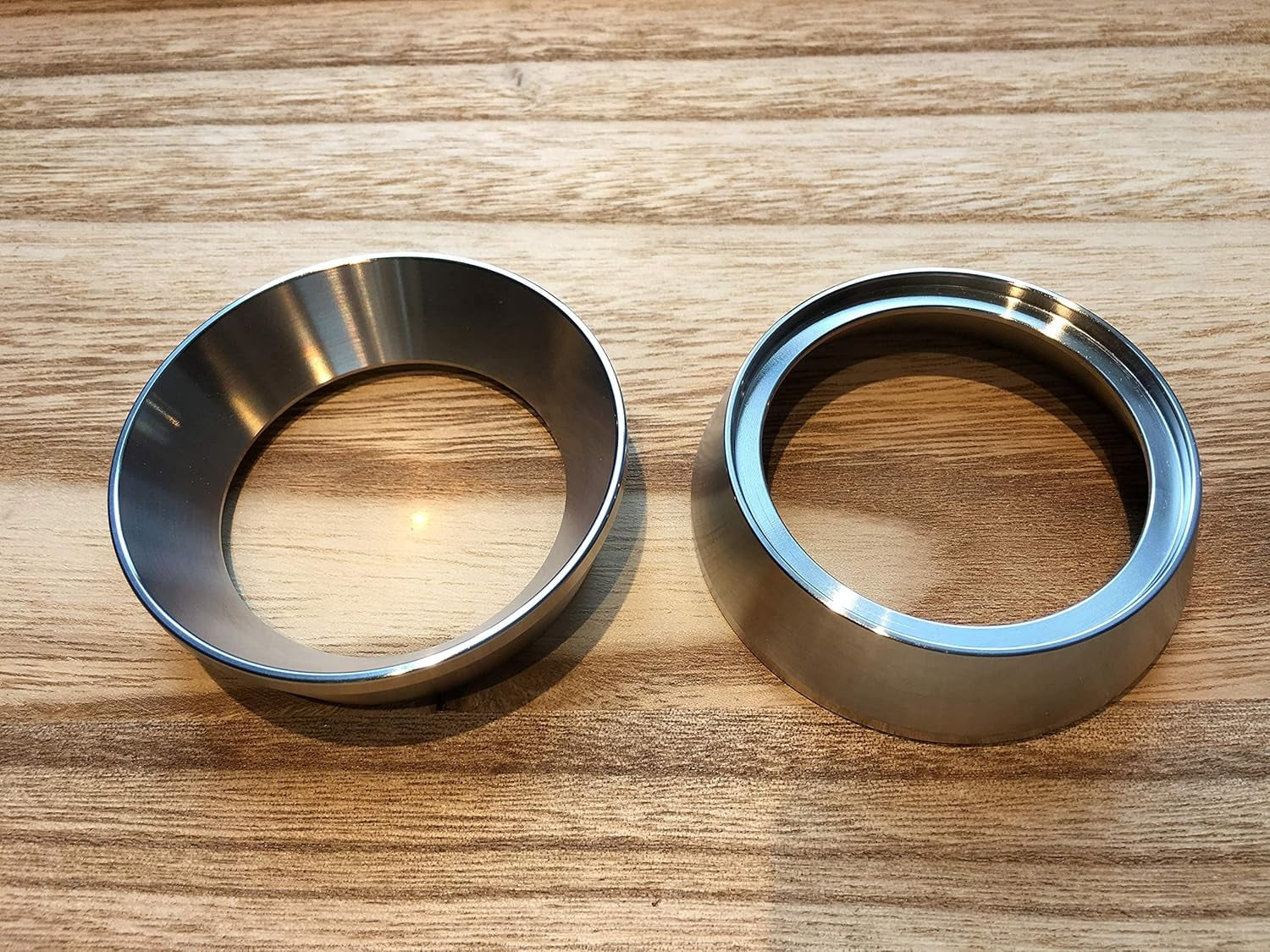 ABCISI 54mm Espresso Dosing Funnel, Stainless Steel Coffee Dosing Ring, 54mm Compatible with Delonghi Portafilter Funnel, Replacement Precision Dosing Tool for Espresso Machines