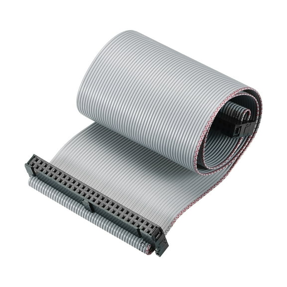 IDC Wire Flat Ribbon Cable FC/FC Connector A-type 50Pins 2.54mm Pitch 30cm Length