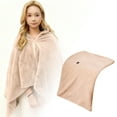 thumbnail image 2 of Hearth & Gear Heated Shawl Wrap Heating Blanket For And Full Warmth Fast Heating Technology Adjustable Temperature Settings Machine Washable Design Happy Heat Hand Warmer Floor Pedals Sitting, 2 of 7