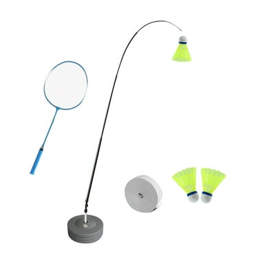 Luwecf Portable Self Practice Aid Auto Rebounding 180 Rotary Badminton Training