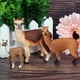 thumbnail image 1 of Figuras de juguetes para niños,Conjunto de modelos de animales de figuras de alpaca realistas,Linda estatua salvajes Kit de animales de la selva ,Escultura Plástico, 1 of 8