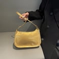 thumbnail image 4 of Contemporary Shoulder Bag Purse With Zippered Closure Stylish Underarm Bag PU Leather Satchel Handbag For Women, 4 of 9