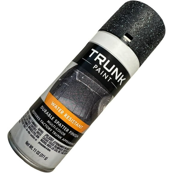 Compatible with 1964-72 Trunk Reconditioning Paint Black & Aqua 1pc