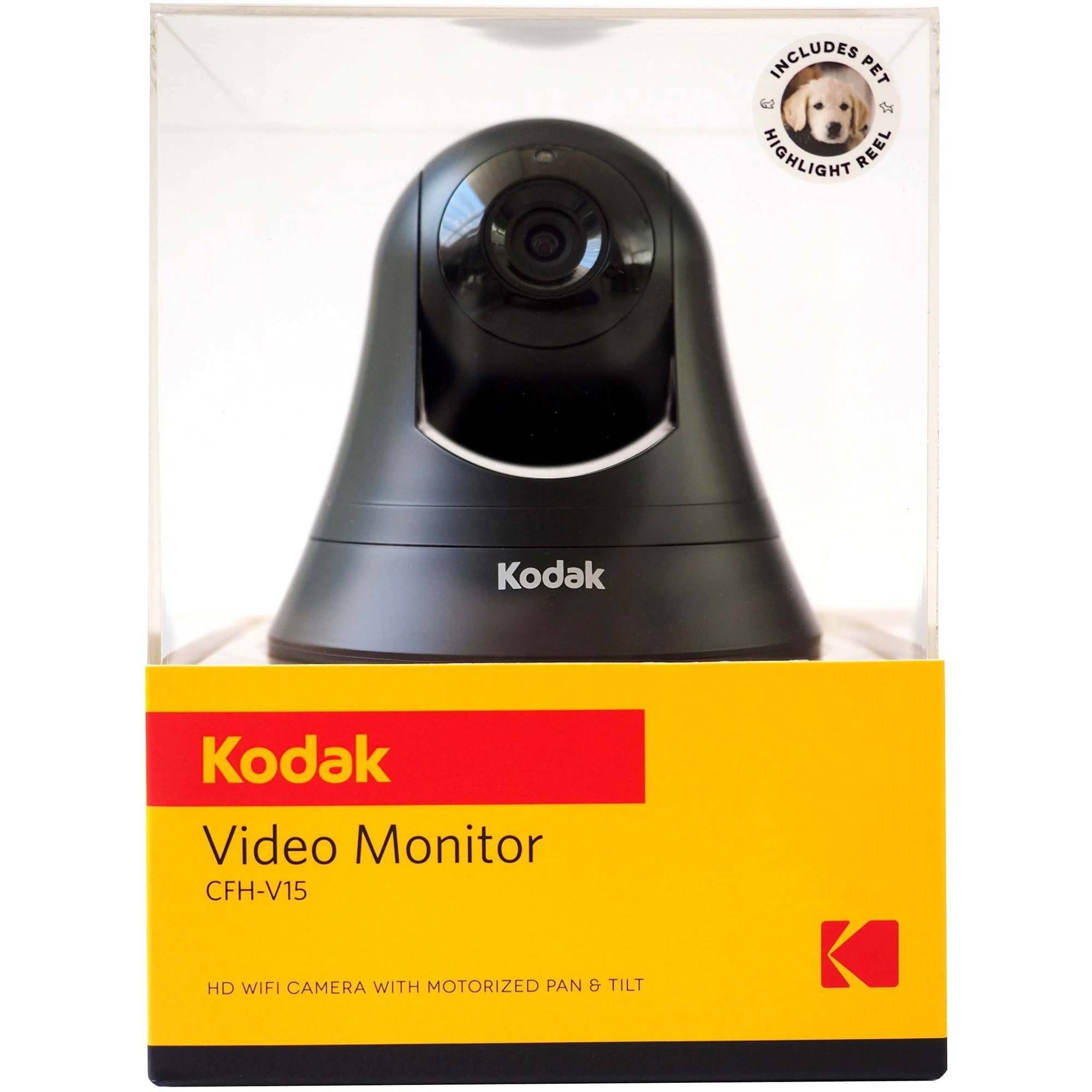 Restored Kodak Cfhv15 Hd Wifi Internet Security Camera Video Monitoring Refurbished