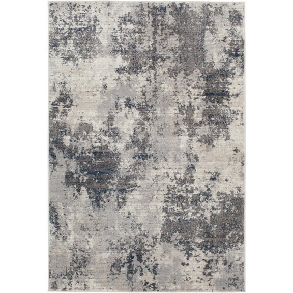 Loomaknoti Mendez Sharalie 8' x 10' Gray Abstract Indoor Area Rug