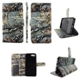 thumbnail image 1 of Camo Cone Wallet Folio Case for iphone 6 & 6S Fashion Flip PU Leather Cover Card Cash Slots & Stand, 1 of 2