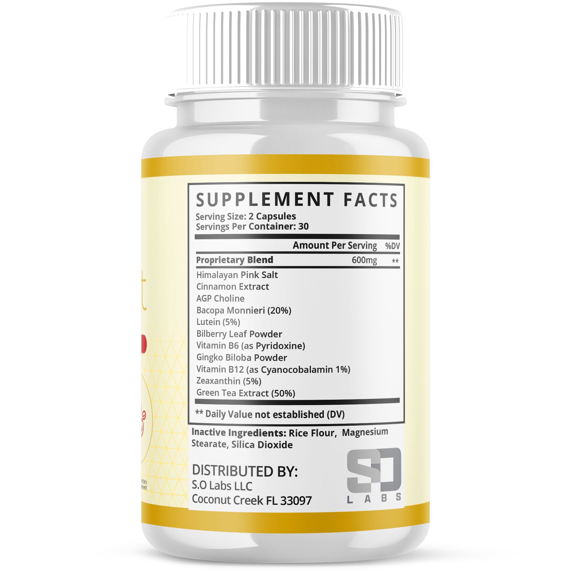 Glycocept Blood Balance Support Pills Advanced Formula Vitamin Supplement Glyco Cept 180 Capsules