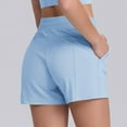 thumbnail image 5 of UAMVSH Women's Walking Shorts Stretch Workout Hiking Short with Pockets Trendy Summer Breathable Shorts, 5 of 6