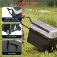 thumbnail image 2 of VEVOR Car Refrigerator 40Qt, 12v Portable Freezer with  Dual Zone, 12/24V DC & 110-240V AC Electric Cooler with -4℉-50℉ Cooling Range, for Car Truck Vehicle RV Boat Outdoor & Home use, 2 of 9