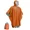 orange, variant on Emergency Waterproof Raincoat Aluminum Film Disposable Poncho Warm Thermal Rainwear Blankets Survival Tools Camping Equipment