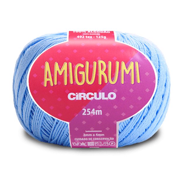 Lana Amigurumi Circle Line - 125gr - Tarjeta 2 Deng Xun unisex