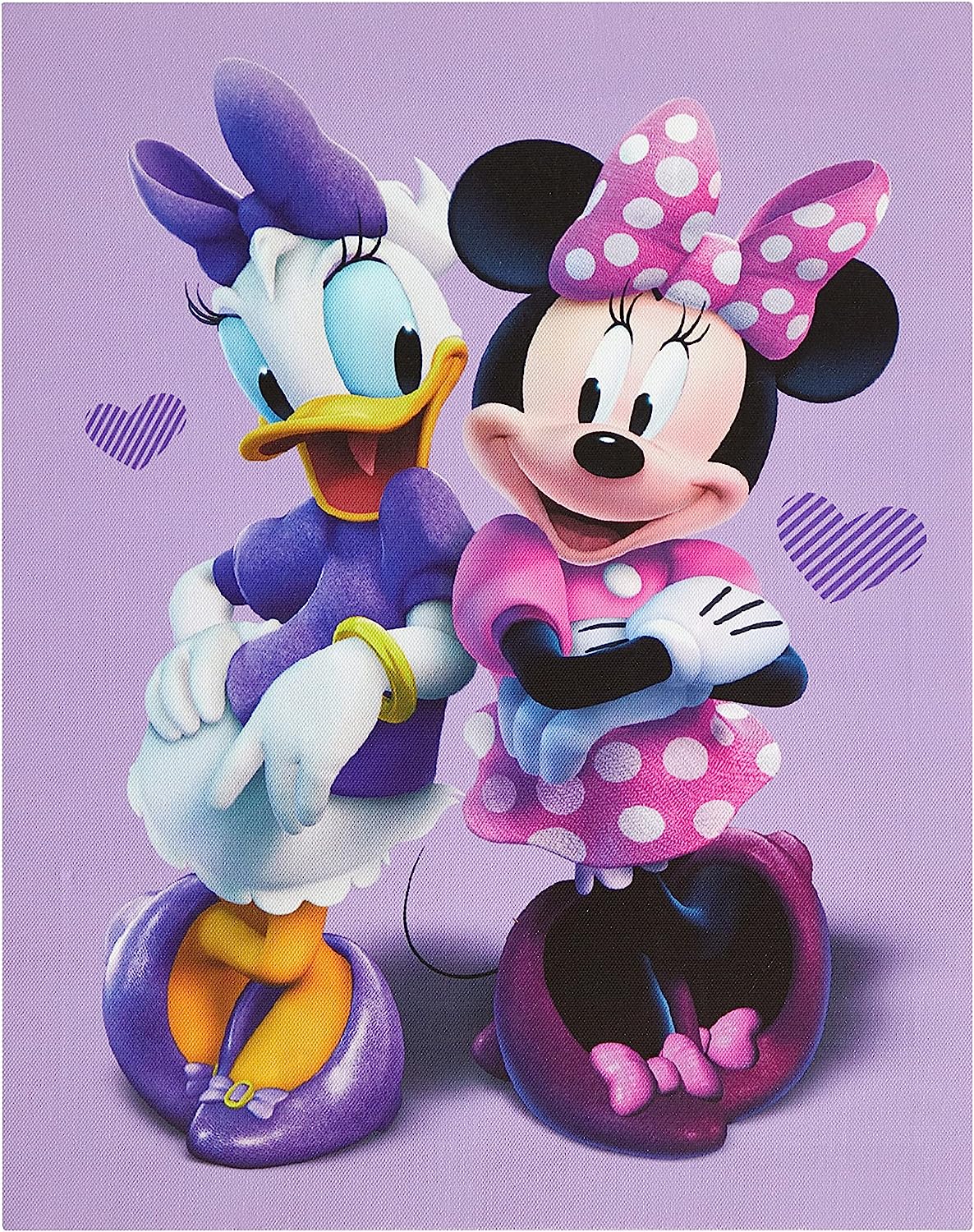 Disney Minnie Mouse Canvas Wall Art,Childrens Wall Hanging Décor 8x10