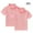 Pink, variant on Piuwrlz Gray polo Shirt Boys School Uniform T-Shirt Round Neck School Uniform T Shirt Gray Size 4 Years