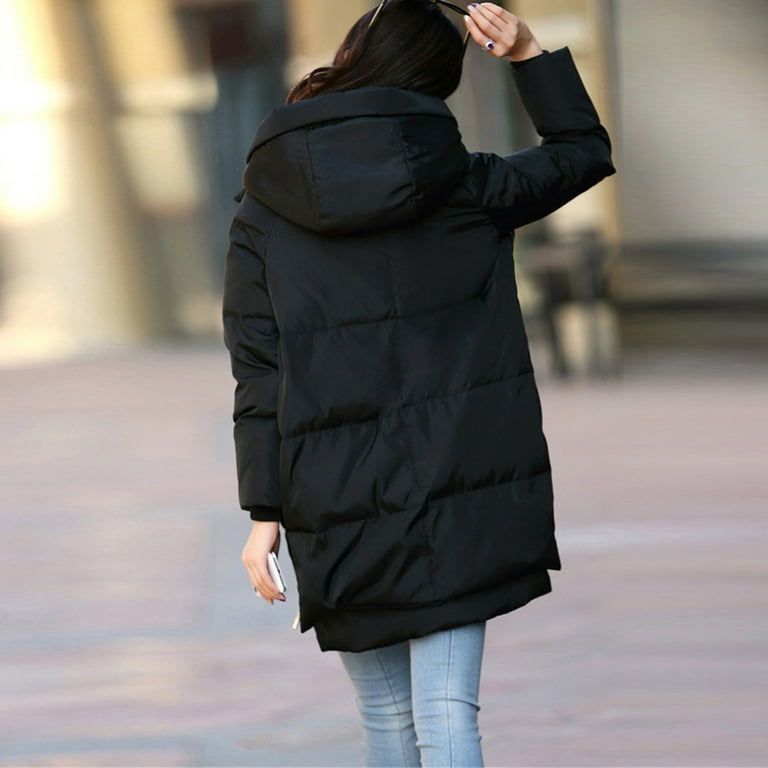 LAWOR Plus Size Coats Winter Clearance Women Coats Thickening