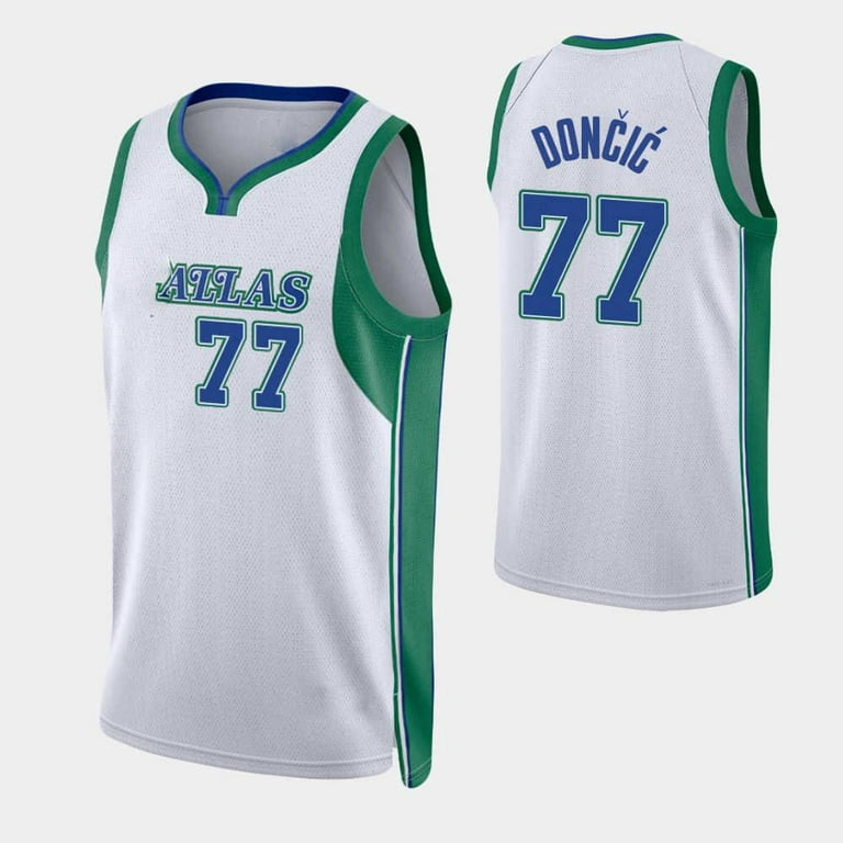 NBA_ Jersey Dallas''Mavericks''Men Luka Doncic Dirk Nowitzki