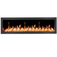 thumbnail image 4 of Litedeer Homes Electric Fireplace Insert ZEF78VC Litedeer Latitude II Wall Mounted Electric Fireplace with APP, Crystal 68 inch, 4 of 5