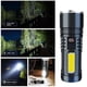 thumbnail image 4 of Linternas recargables de alta potencia y súper brillantes con luz de trabajo COB, linternas LED portátiles potentes para emergencias, acampadas y senderismo, tubo de iluminación multifuncional., 4 of 9