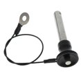 thumbnail image 1 of Stainless Steel Ball Lock Pin Quick Release Pin Push Button Dia 9.5mm L 45mm 9.5mm-45mm, 1 of 7