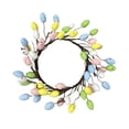 thumbnail image 2 of Elodie Easter Wreath Easter Home Door Wall Decor for Front Door Patio Spring Summer S, 2 of 8