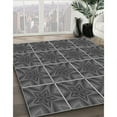 thumbnail image 2 of Ahgly Company Indoor Rectangle Patterned Gray Area Rugs, 3' x 5', 2 of 6