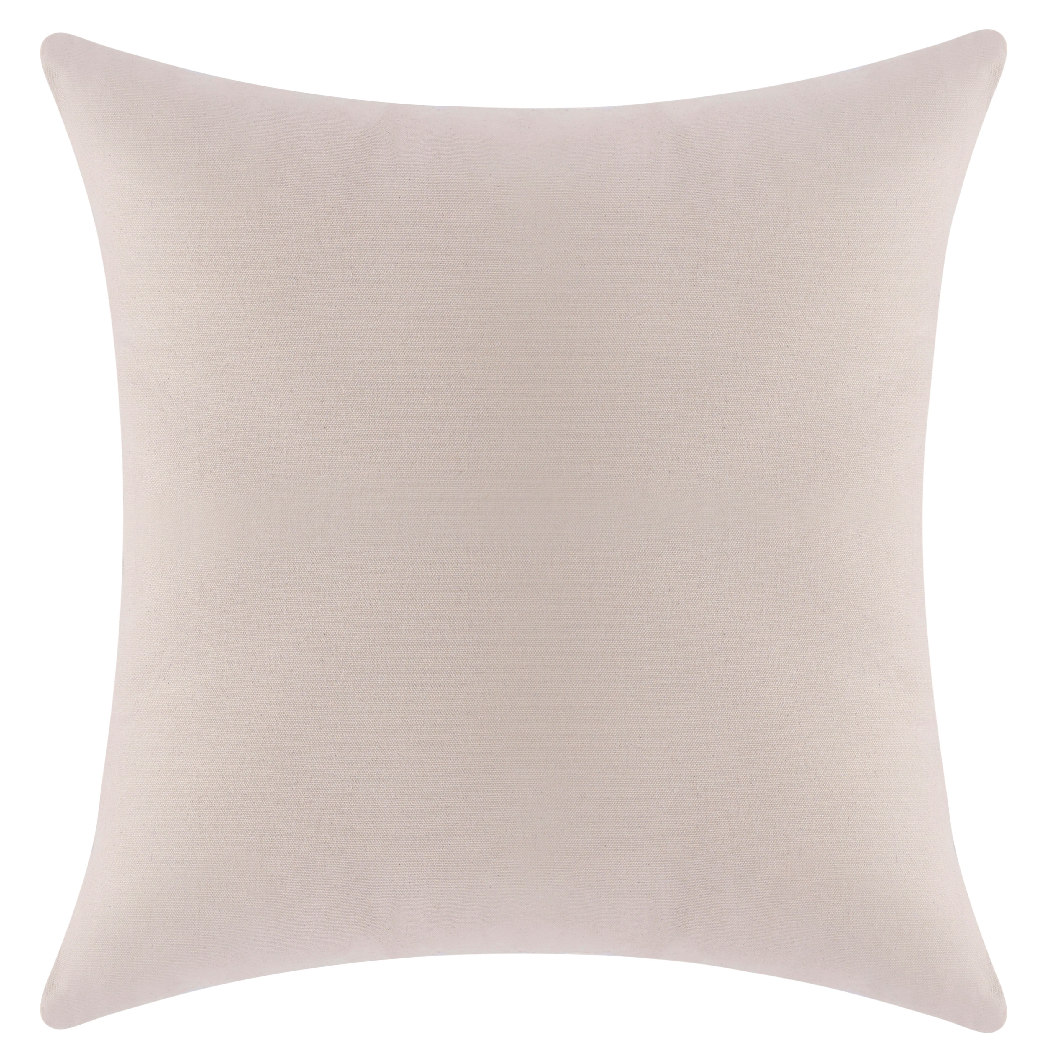 Harlow Hill 20" x 20" Blue/White Geometric Cotton Adult Decorative Throw Pillow Cover
