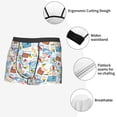 thumbnail image 4 of KLL Summer Stamp Men's Cotton Boxer Briefs Underwear-XX-Large, 4 of 8