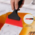 thumbnail image 4 of Jinsinto Bathroom silicone multifunctional panel wiper wiper red 17*13cm, 4 of 5