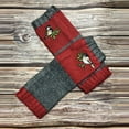 thumbnail image 4 of Penkiiy Arm Warmers Fingerless Gloves For Women Women Gloves Winter Knitted Gloves Warm Plus Velvet Embroidere Outdoor Gloves Red Gloves, 4 of 4
