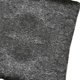 thumbnail image 5 of Alfombra de Mechones Gloria Tejido Acolchado Blanco y Negro, 5 of 9