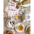 thumbnail image 4 of Spring Wildflowers Kitchen Dish Towels for Drying Dishes Set of 2, Watercolor Floral Butterflies Pink Plaid Waffle Weave Microfiber Hand Tea Bathroom Towels Quick Dry & Absorbent Towel 15.7x23.6, 4 of 7