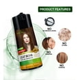 thumbnail image 4 of Herbishh Hair Color Shampoo – Enriched Dye Shampoo & Conditioner- PPD Free - Ammonia-Free Hair Dye Shampoo (Light Brown), 4 of 5