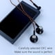 thumbnail image 2 of JCALLY EP02 Audífonos con cable de 3,5 mm con micrófono Audífonos dinámicos para teléfono inteligent Irfora Azul oscuro con micrófono, 2 of 7