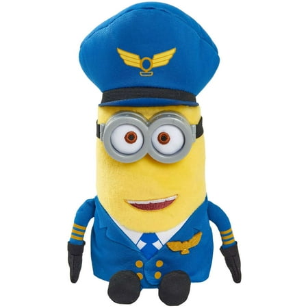 Minions Rise of Gru Pilot Kevin Plush