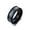 Blue, variant on GY Black and Blue Mechanical style Ring 8mm Tungsten Carbide Ring for Men Wedding Band Man Ring