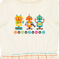 thumbnail image 4 of Inktastic Robotics Team Robot Lover Girls Toddler Dress, 4 of 5