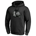 thumbnail image 2 of Men's Black Chicago Blackhawks Core Smoke Pullover Hoodie, 2 of 3