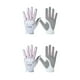 thumbnail image 1 of Eigraketly Guantes de golf para mujer Diseño antideslizante Gránulos para mano izquierda y derecha Tela de microfibra Transpirable Guantes deportivos Type7 NO7 Eigraketly CBP077228, 1 of 5
